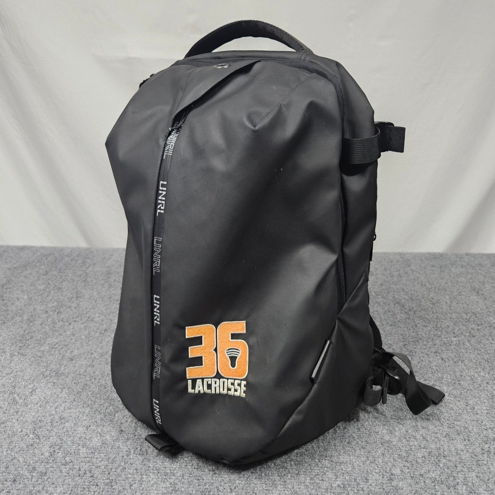 UNRL Train x Travel Backpack Black 36 Lacrosse Athletic Sports‎ Gear Bag Camo